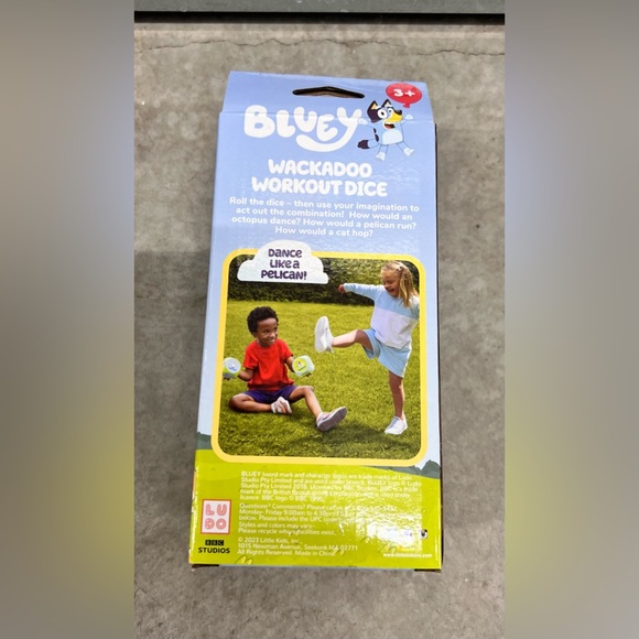 BLUEY Wackadoo Workout Dice STILL IN PKG/NEVER USED - Picture 4 of 4